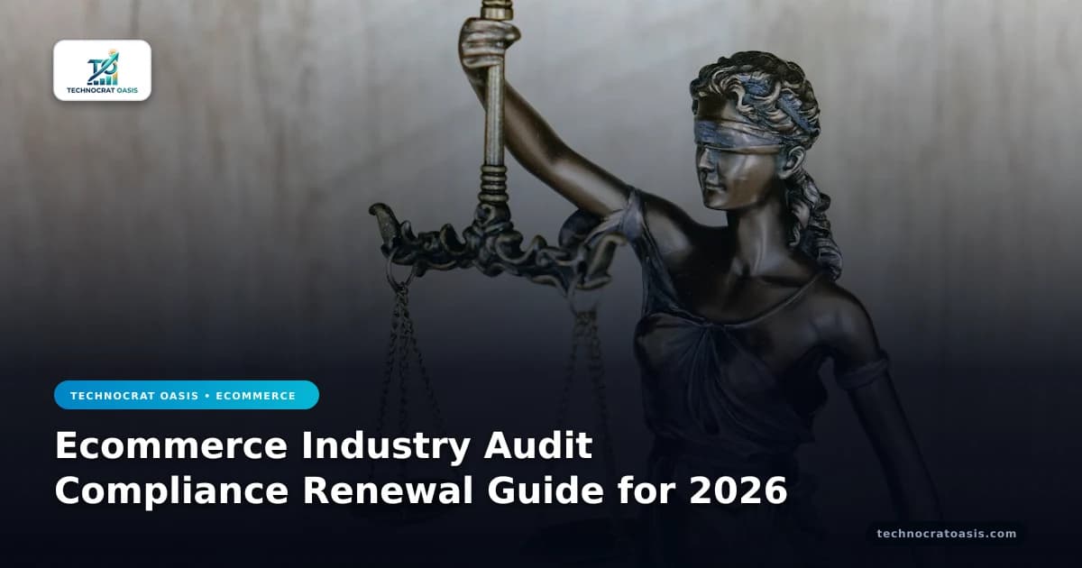 Ecommerce Industry Audit Compliance Renewal Guide for 2026