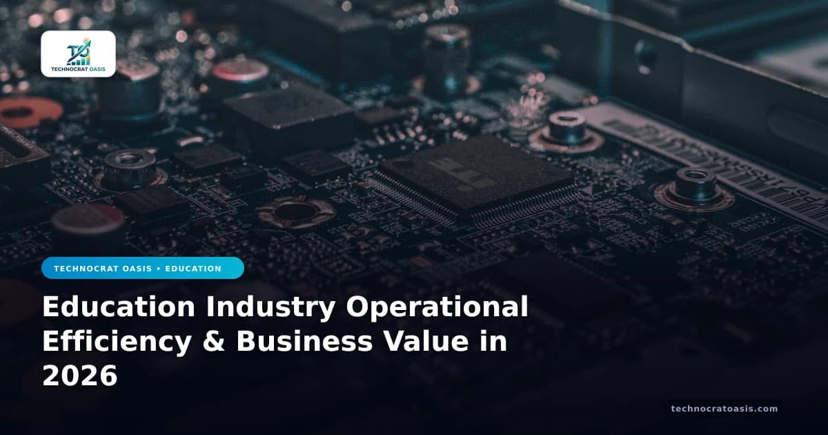 Education Industry Operational Efficiency & Business Value in 2026