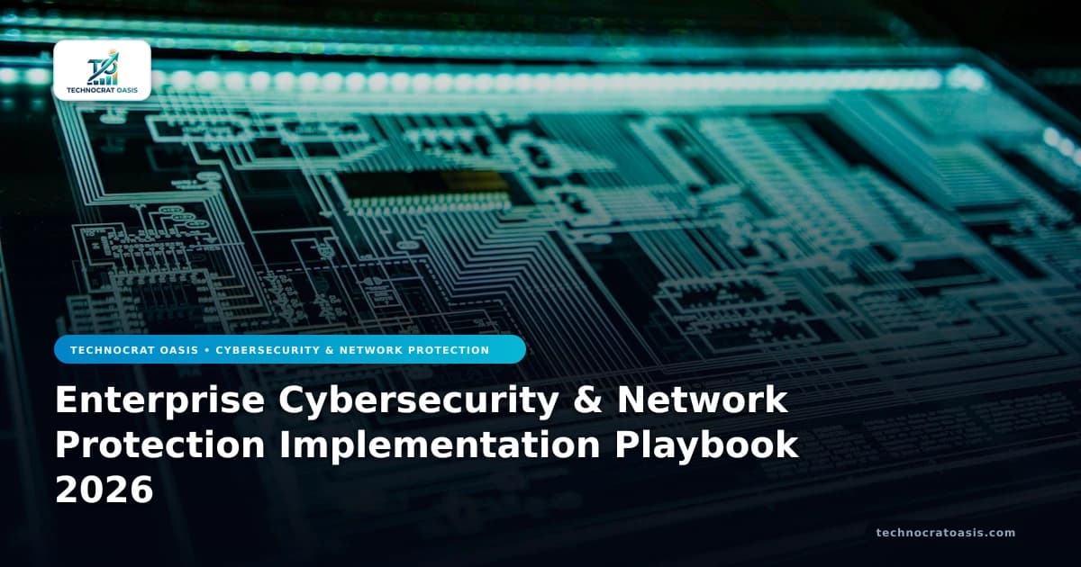 Enterprise Cybersecurity & Network Protection Implementation Playbook 2026