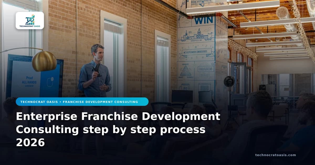 Enterprise Franchise Development Consulting step by step process 2026