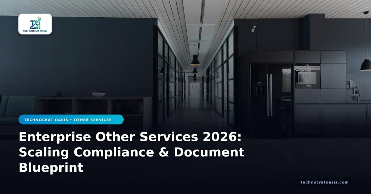 Enterprise Other Services 2026: Scaling Compliance & Document Blueprint