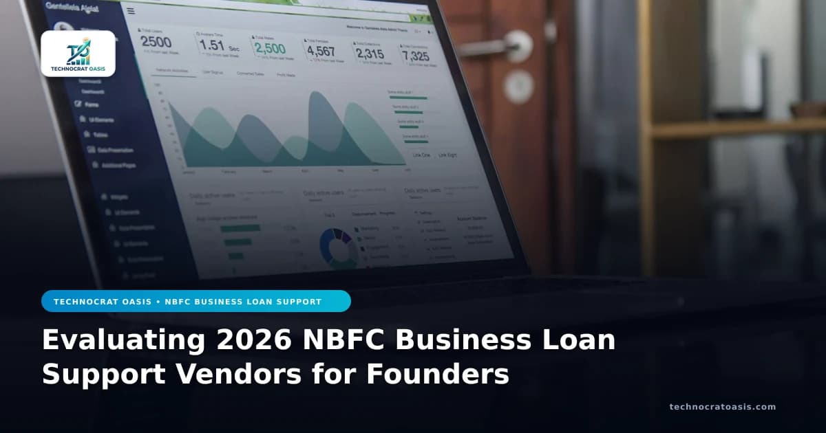 Evaluating 2026 NBFC Business Loan Support Vendors for Founders