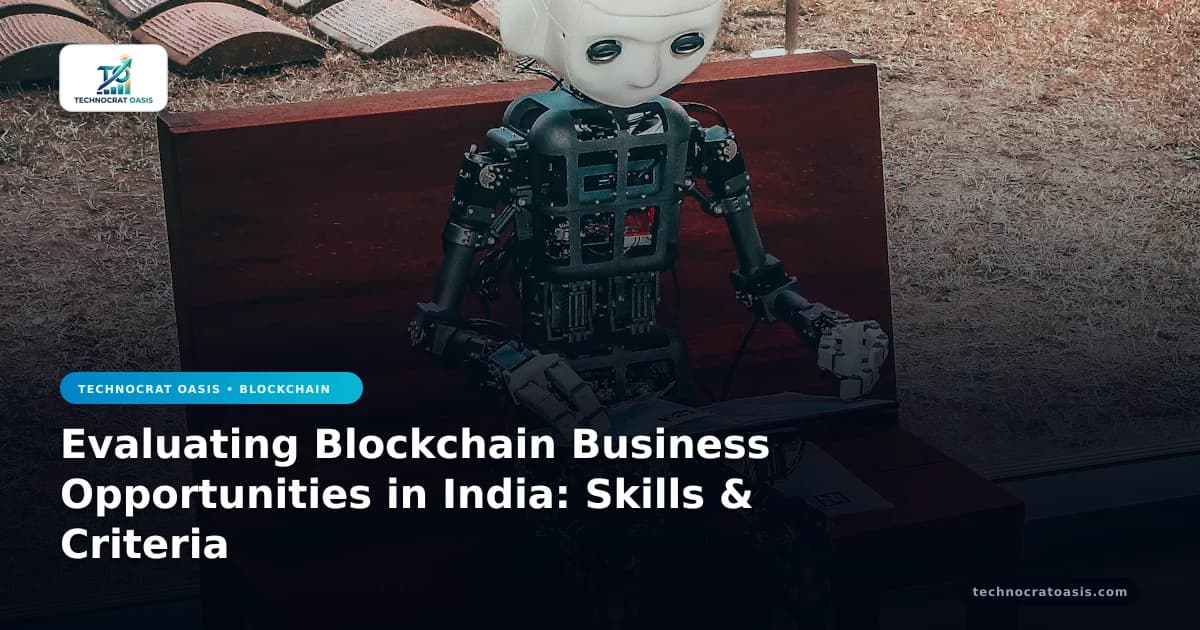 Evaluating Blockchain Business Opportunities in India: Skills & Criteria