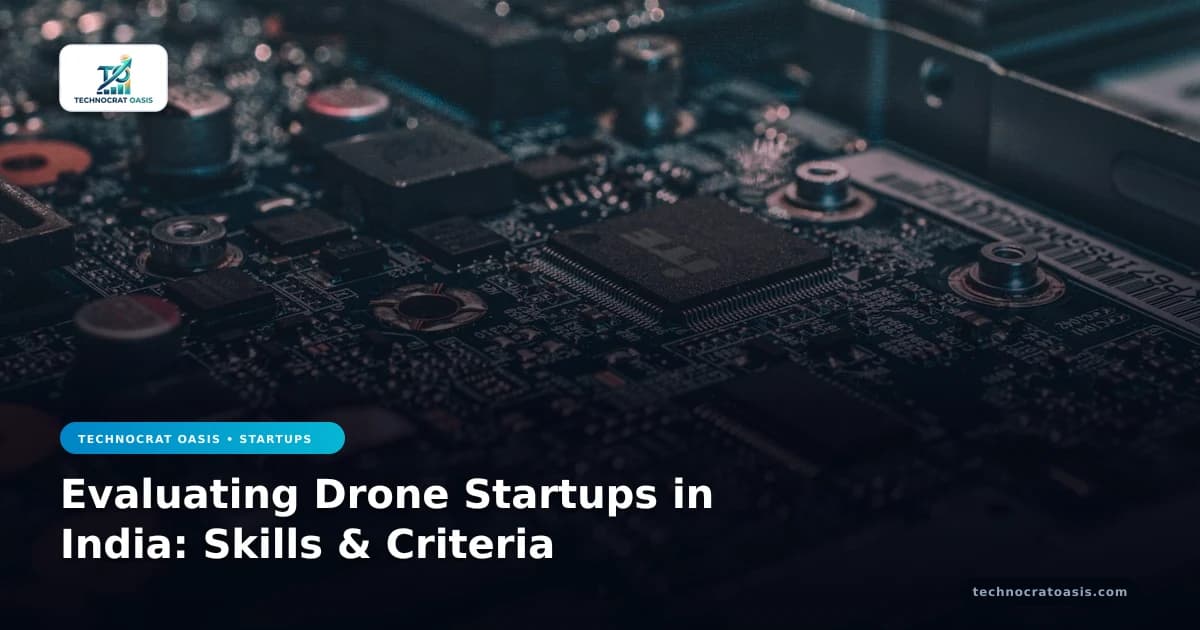 Evaluating Drone Startups in India: Skills & Criteria