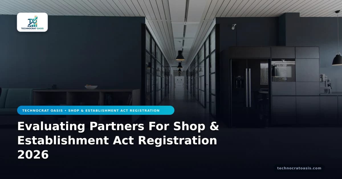 Evaluating Partners For Shop & Establishment Act Registration 2026