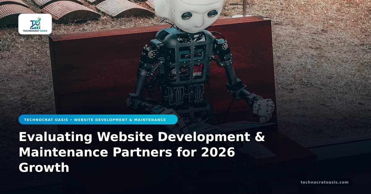 Evaluating Website Development & Maintenance Partners for 2026 Growth
