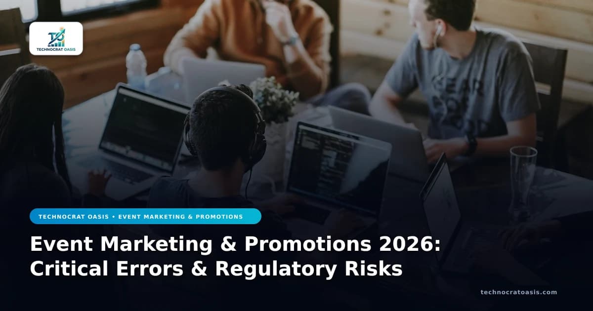 Event Marketing & Promotions 2026: Critical Errors & Regulatory Risks
