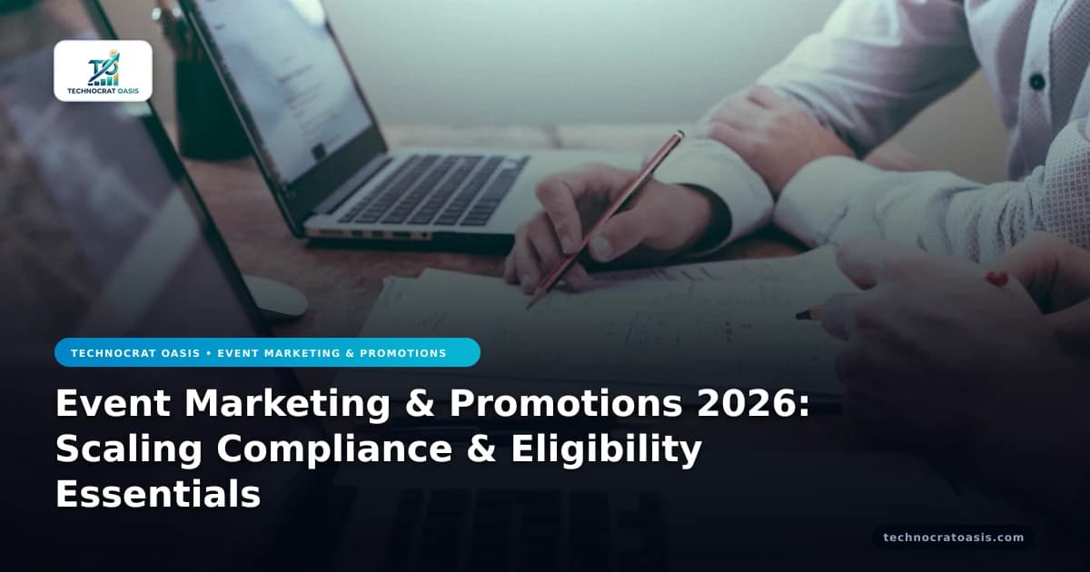 Event Marketing & Promotions 2026: Scaling Compliance & Eligibility Essentials