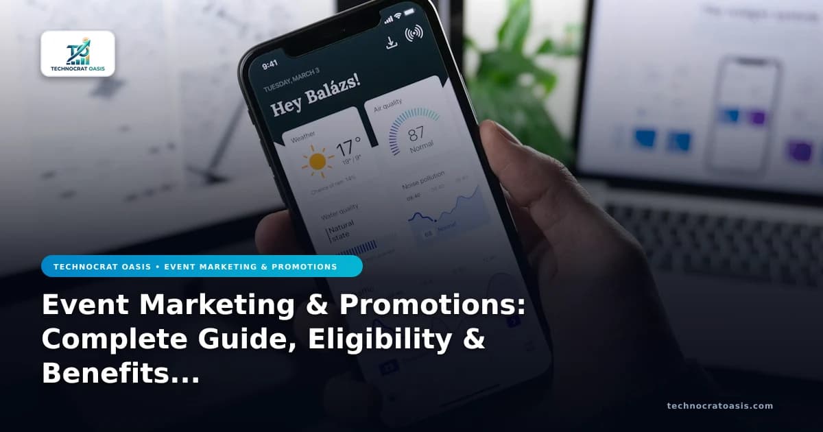 Event Marketing & Promotions: Complete Guide, Eligibility & Benefits (2026)