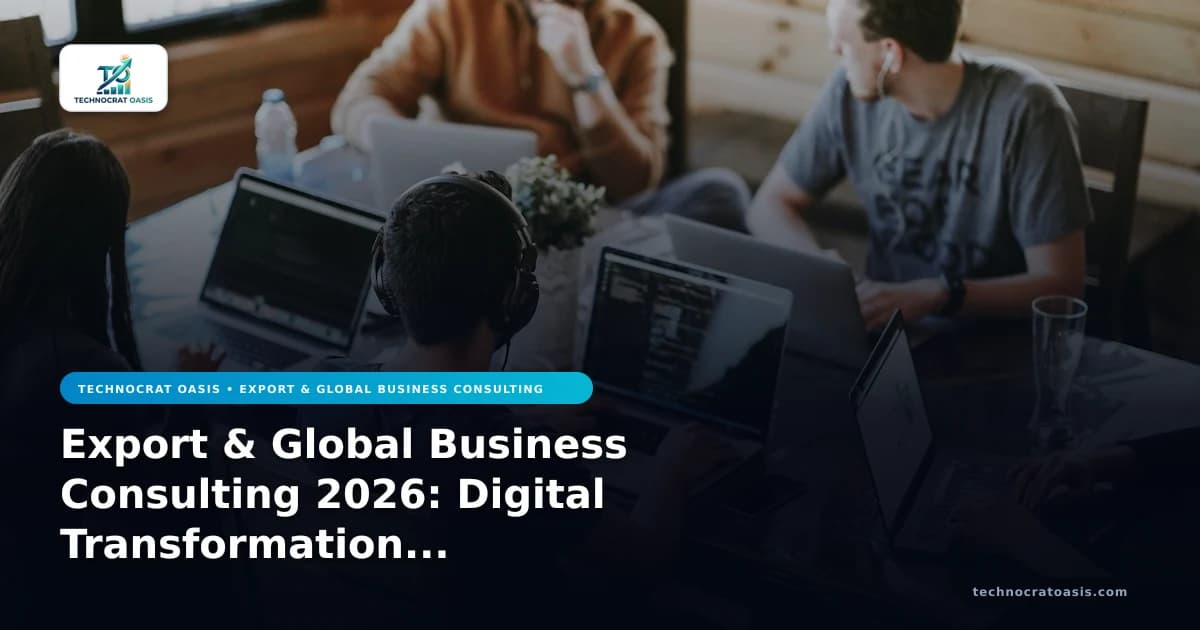 Export & Global Business Consulting 2026: Digital Transformation & Growth Strategies