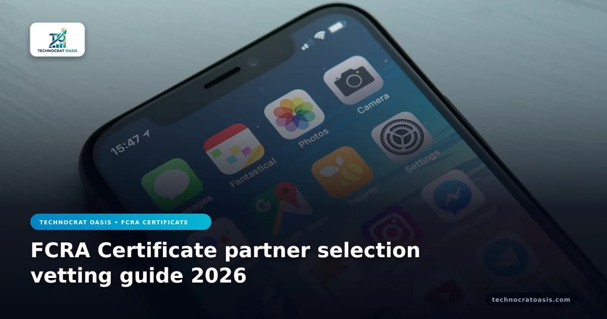 FCRA Certificate partner selection vetting guide 2026