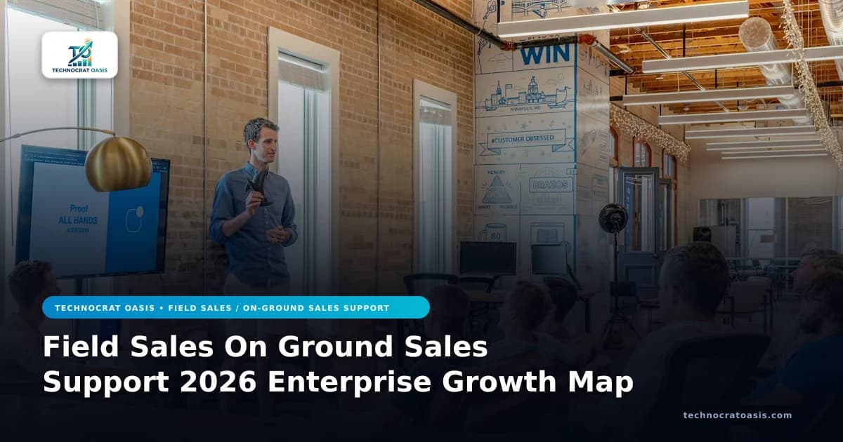 Field Sales On Ground Sales Support 2026 Enterprise Growth Map
