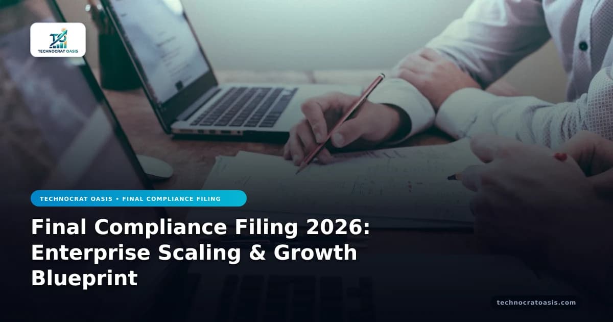 Final Compliance Filing 2026: Enterprise Scaling & Growth Blueprint