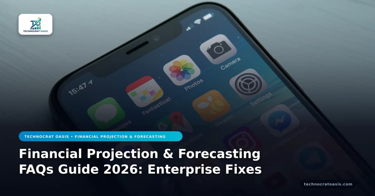 Financial Projection & Forecasting FAQs Guide 2026: Enterprise Fixes