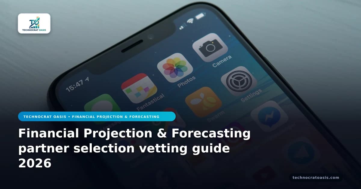 Financial Projection & Forecasting partner selection vetting guide 2026