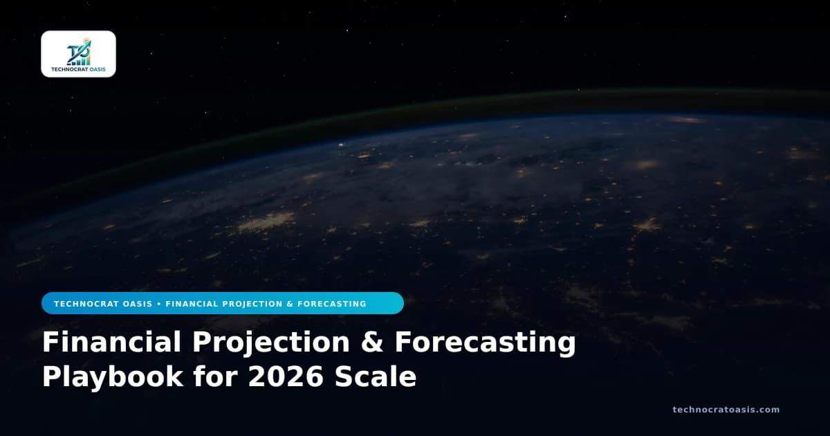Financial Projection & Forecasting Playbook for 2026 Scale