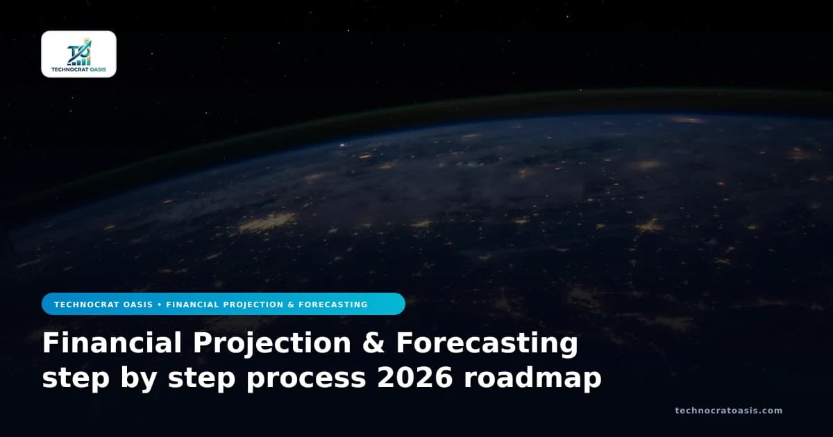 Financial Projection & Forecasting step by step process 2026 roadmap