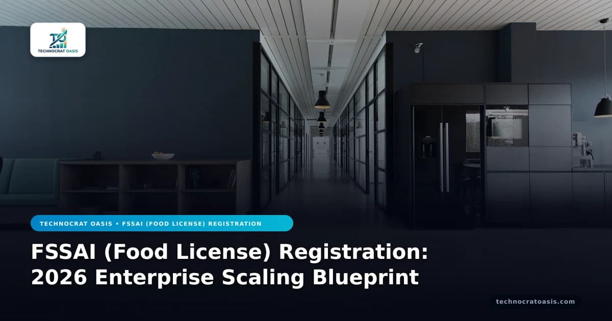 FSSAI (Food License) Registration: 2026 Enterprise Scaling Blueprint