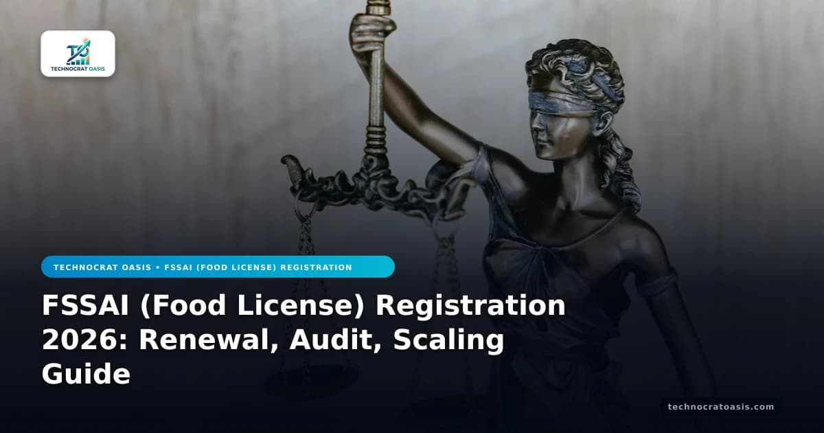 FSSAI (Food License) Registration 2026: Renewal, Audit, Scaling Guide