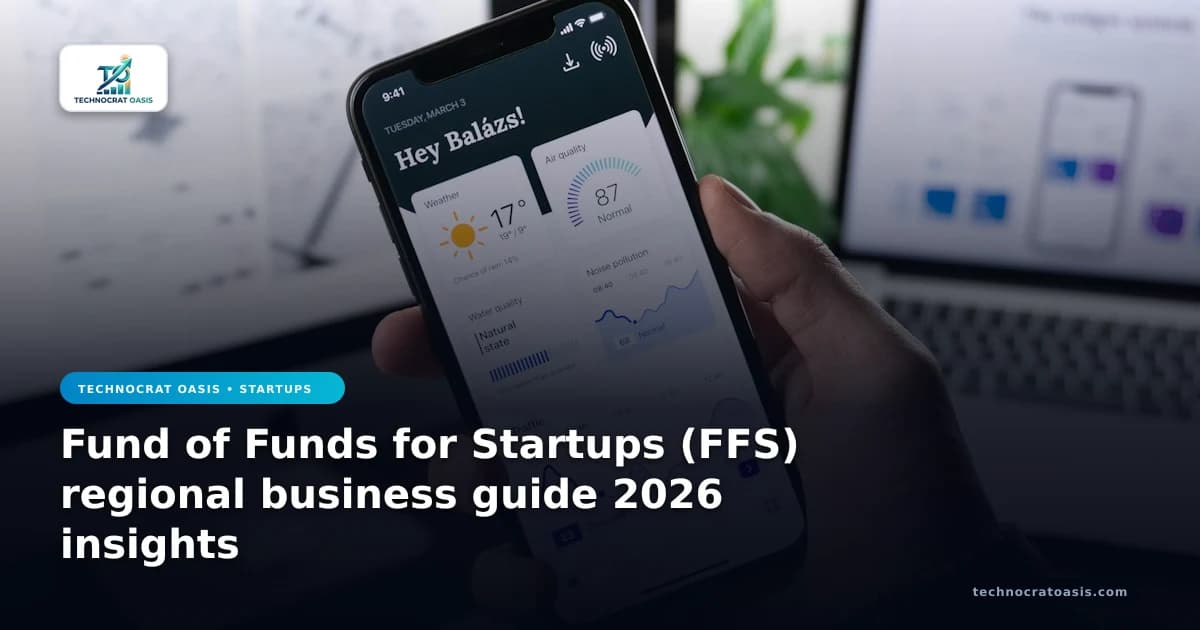 Fund of Funds for Startups (FFS) regional business guide 2026 insights