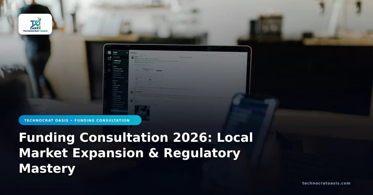 Funding Consultation 2026: Local Market Expansion & Regulatory Mastery
