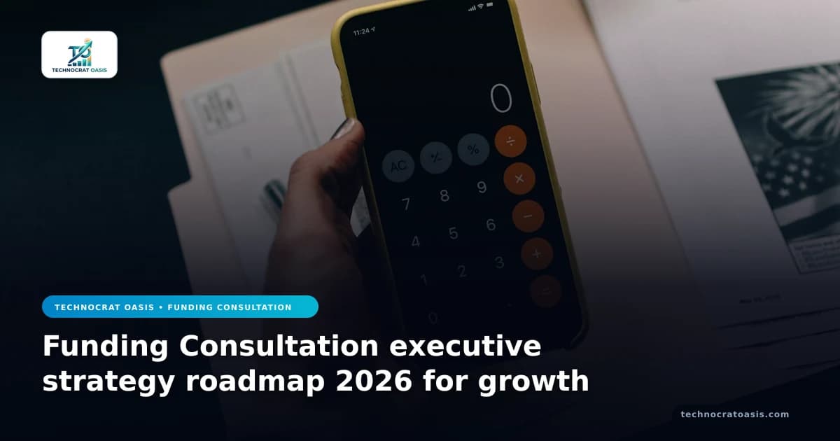 Funding Consultation executive strategy roadmap 2026 for growth
