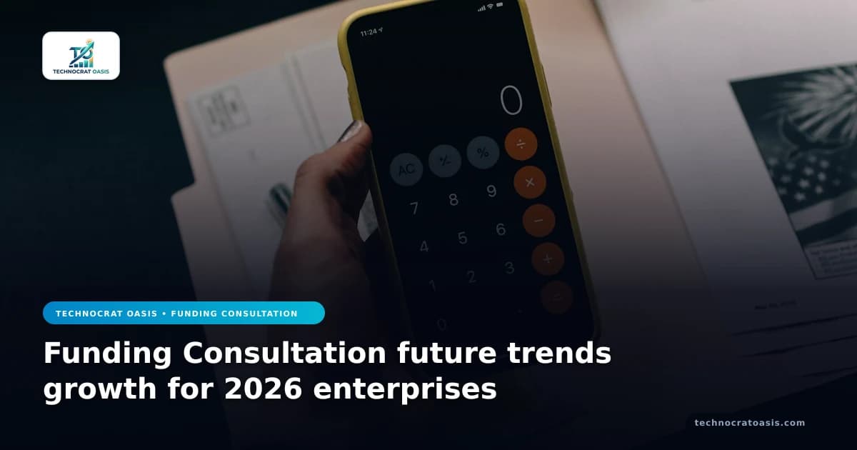 Funding Consultation future trends growth for 2026 enterprises