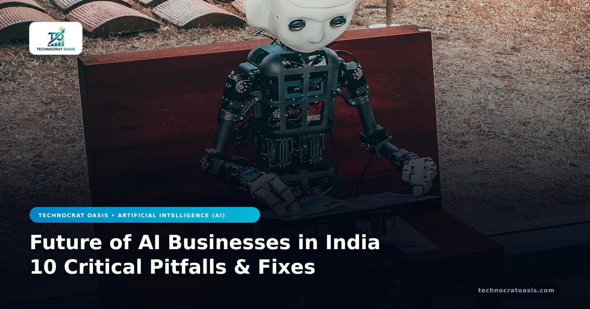 Future of AI Businesses in India 10 Critical Pitfalls & Fixes