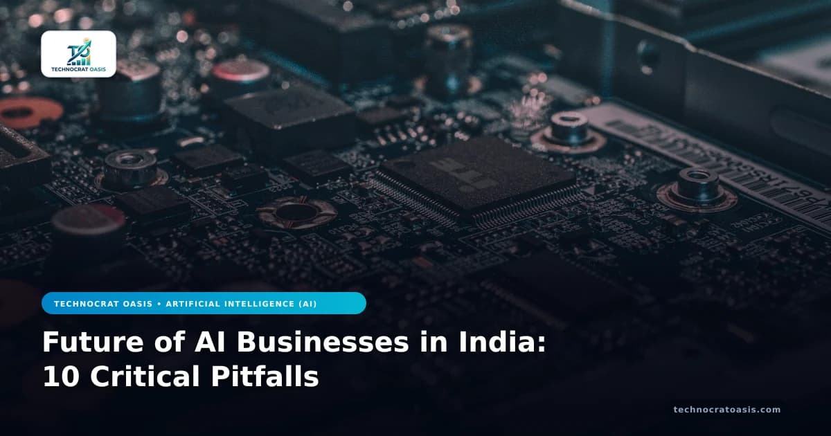 Future of AI Businesses in India: 10 Critical Pitfalls