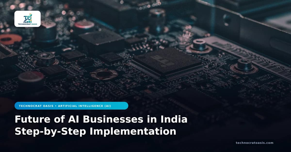 Future of AI Businesses in India Step-by-Step Implementation