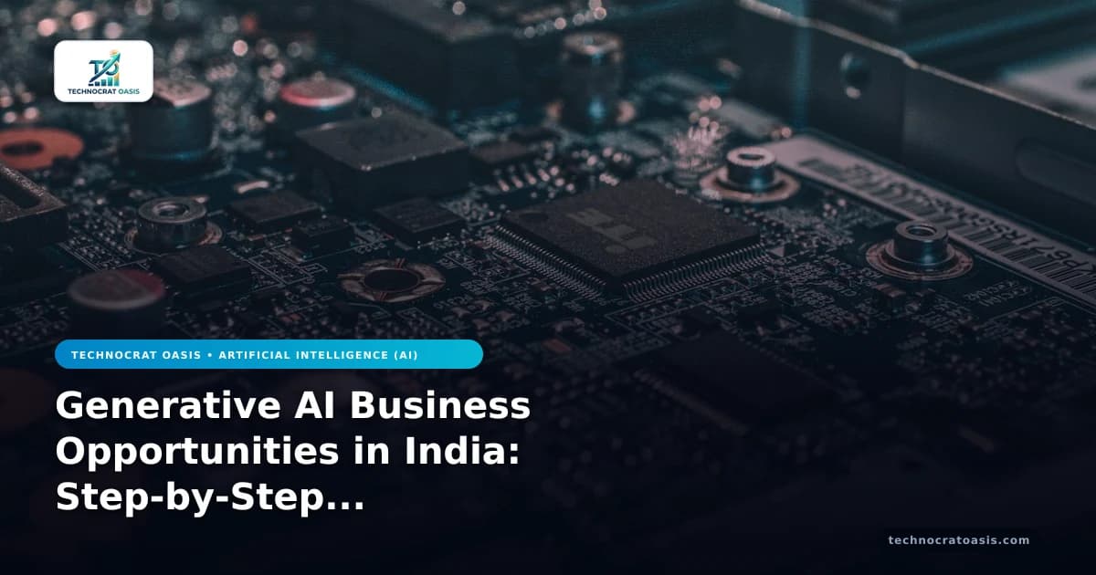 Generative AI Business Opportunities in India: Step-by-Step Implementation & Document Checklist