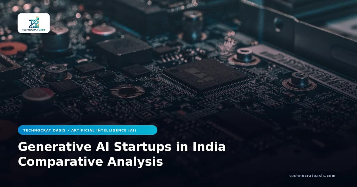 Generative AI Startups in India Comparative Analysis