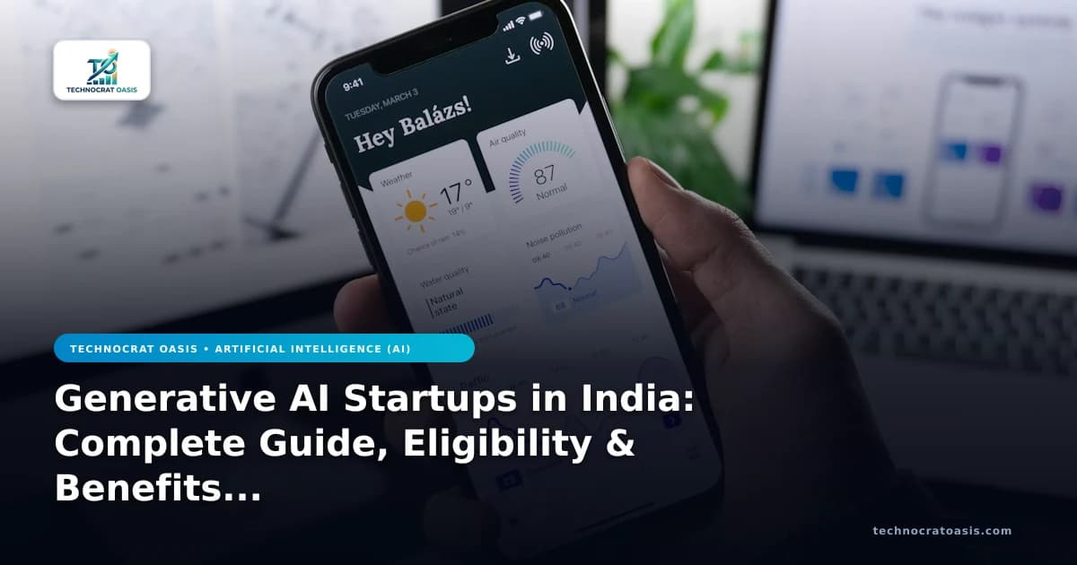 Generative AI Startups in India: Complete Guide, Eligibility & Benefits (2026)
