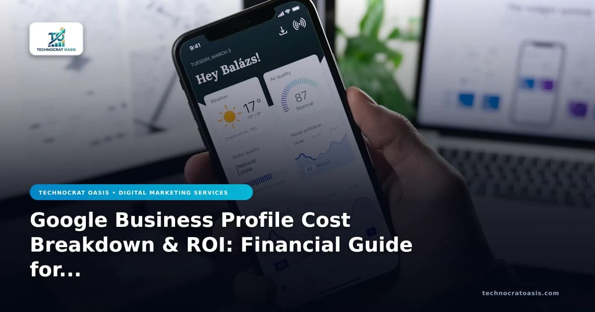Google Business Profile Cost Breakdown & ROI: Financial Guide for Small Businesses