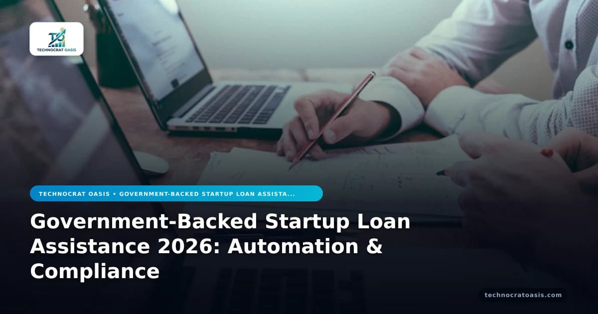 Government-Backed Startup Loan Assistance 2026: Automation & Compliance