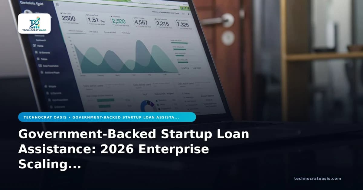 Government-Backed Startup Loan Assistance: 2026 Enterprise Scaling Playbook