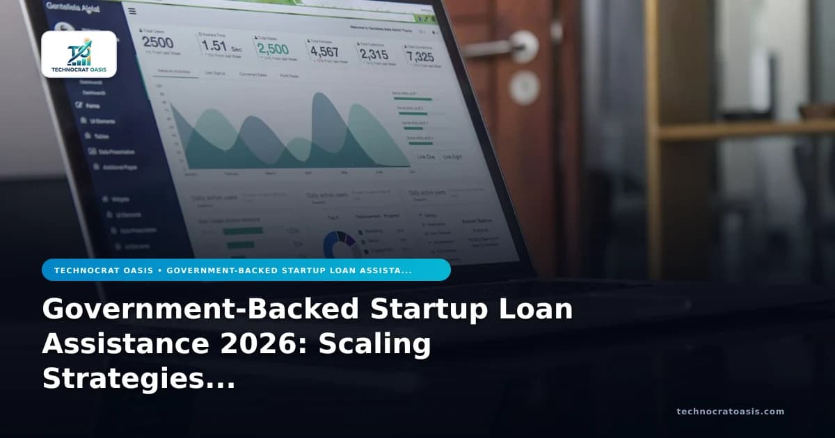 Government-Backed Startup Loan Assistance 2026: Scaling Strategies & Comparative Selection Framework