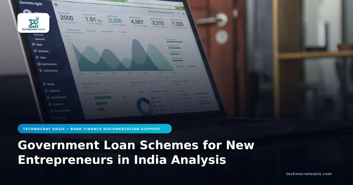 Government Loan Schemes for New Entrepreneurs in India Analysis