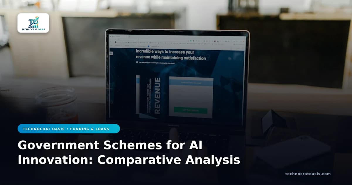 Government Schemes for AI Innovation: Comparative Analysis