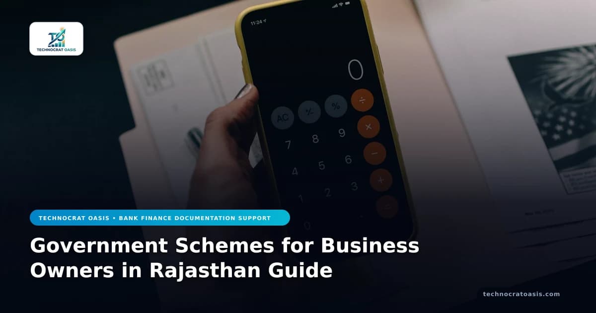 Government Schemes for Business Owners in Rajasthan Guide