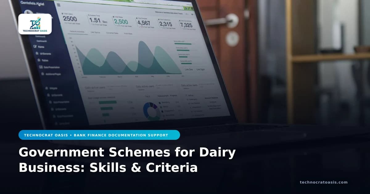 Government Schemes for Dairy Business: Skills & Criteria