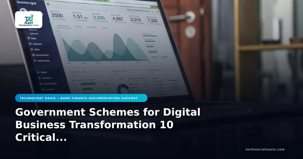 Government Schemes for Digital Business Transformation 10 Critical Pitfalls