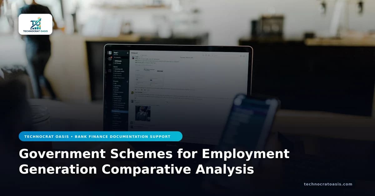 Government Schemes for Employment Generation Comparative Analysis