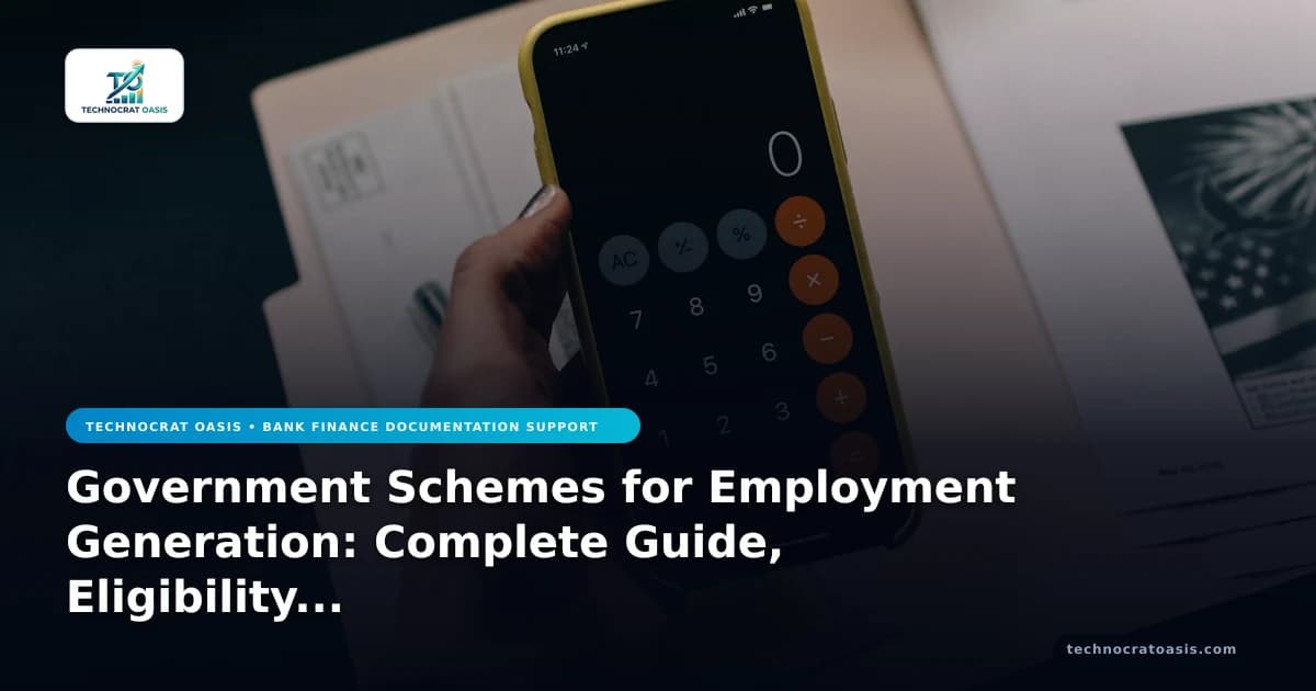 Government Schemes for Employment Generation: Complete Guide, Eligibility & Benefits (2026)