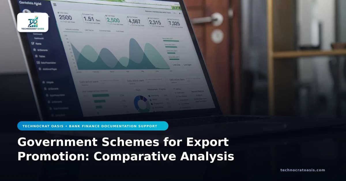 Government Schemes for Export Promotion: Comparative Analysis