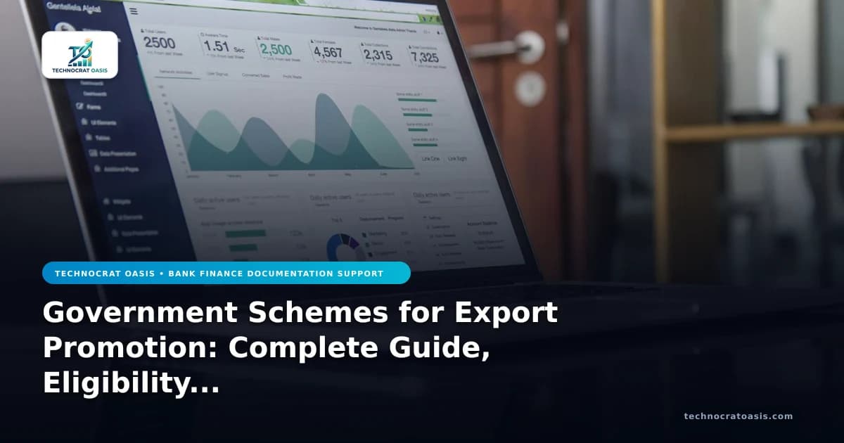 Government Schemes for Export Promotion: Complete Guide, Eligibility & Benefits (2026)