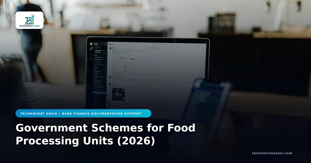 Government Schemes for Food Processing Units (2026)