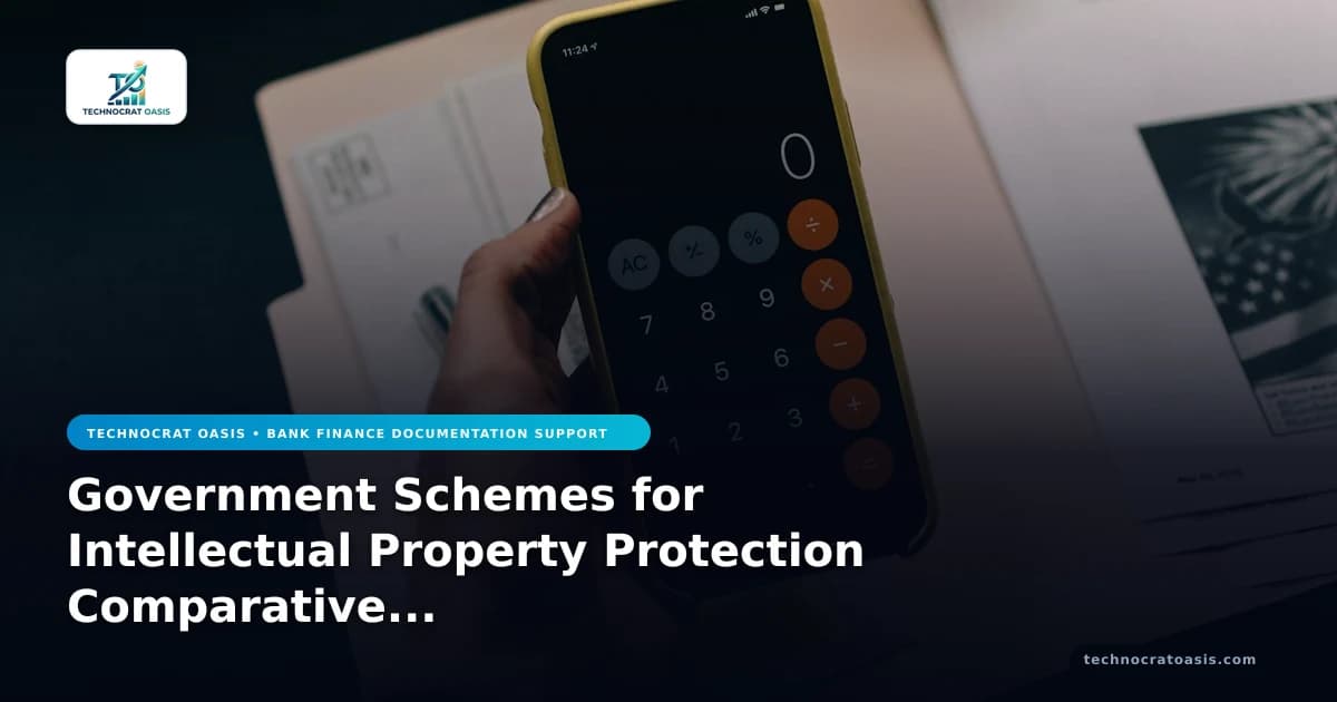 Government Schemes for Intellectual Property Protection Comparative Analysis
