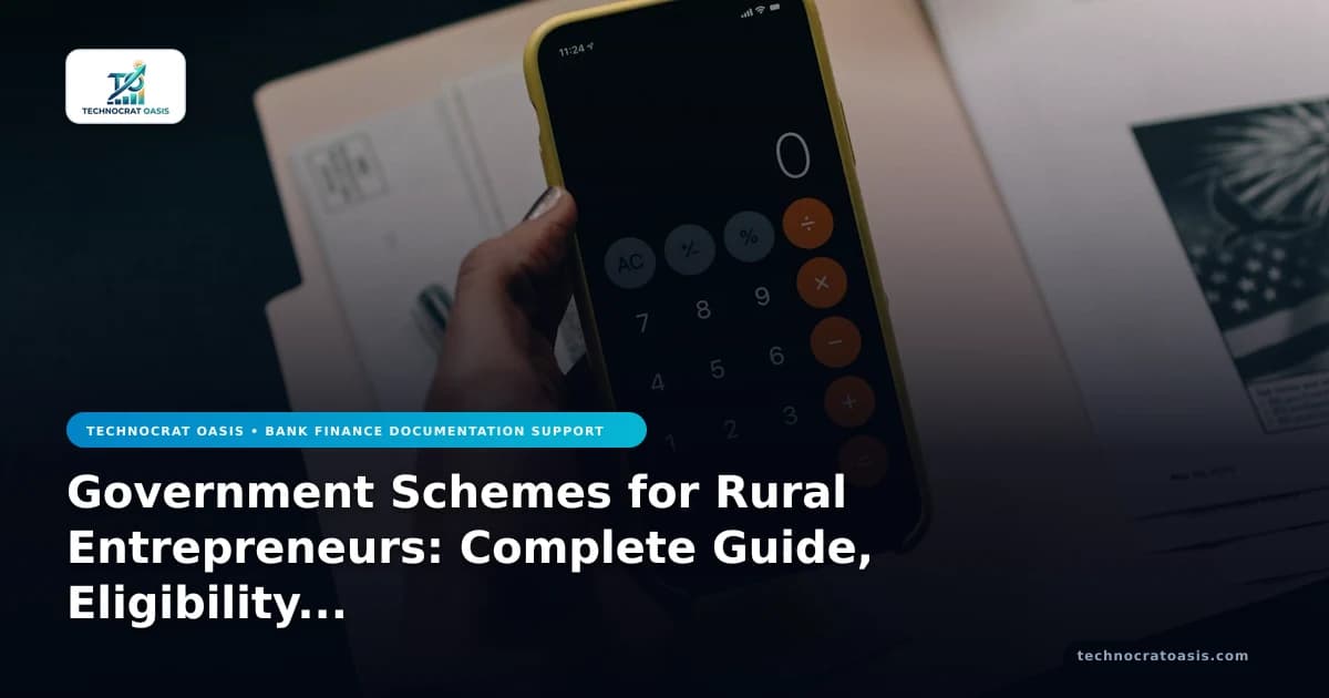 Government Schemes for Rural Entrepreneurs: Complete Guide, Eligibility & Benefits (2026)