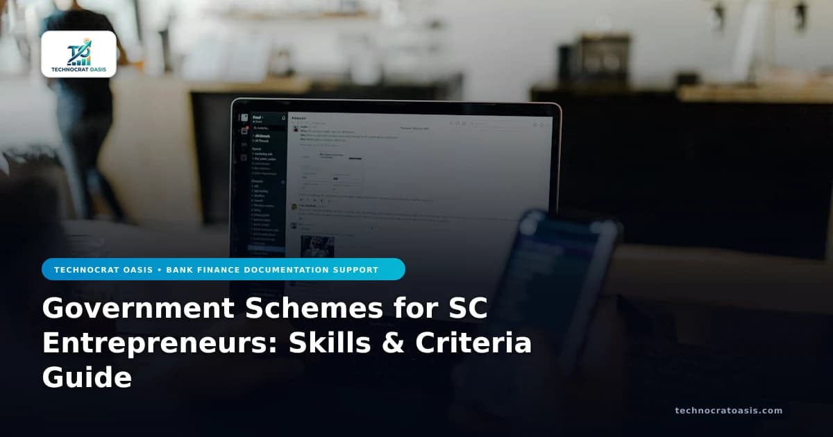 Government Schemes for SC Entrepreneurs: Skills & Criteria Guide